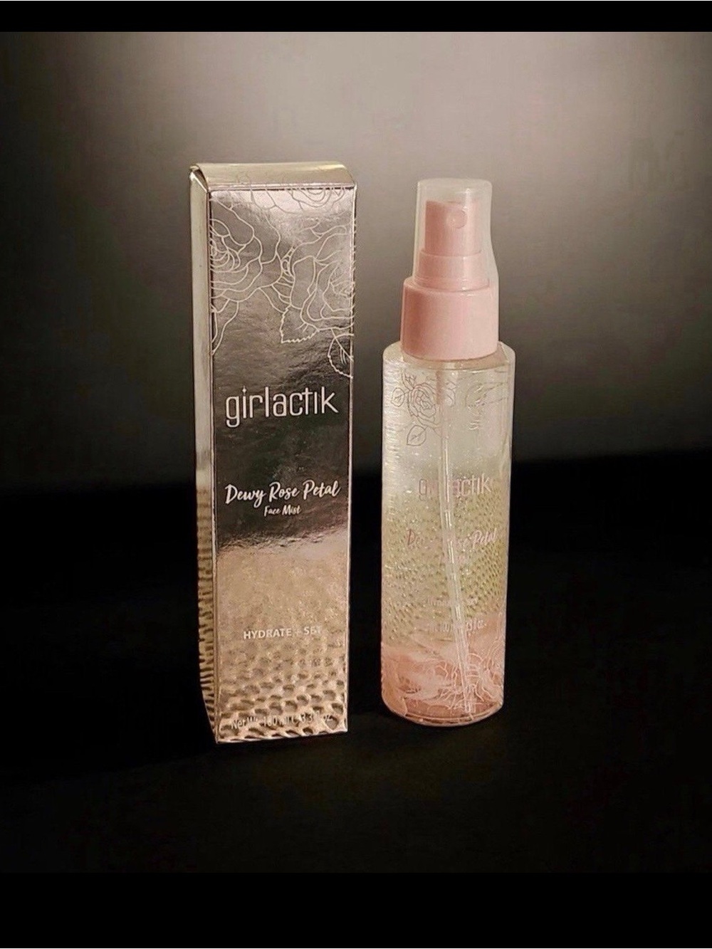 🌹 Girlaktic Dewy Rose Pedal Face Mist